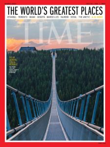 De top 50 lijst met beste plaatsen ter wereld van Time Magazine