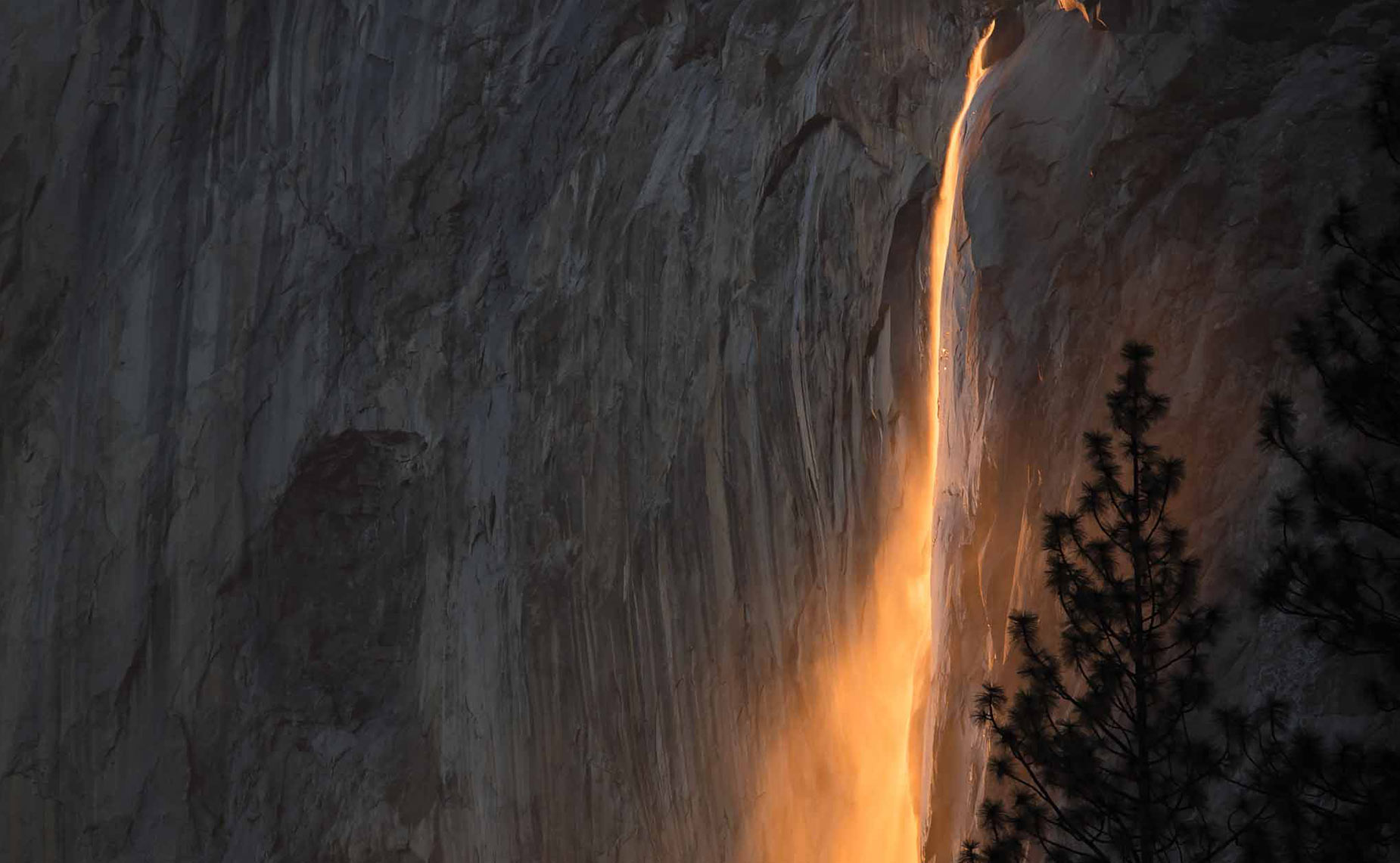 Yosemite Firefall.