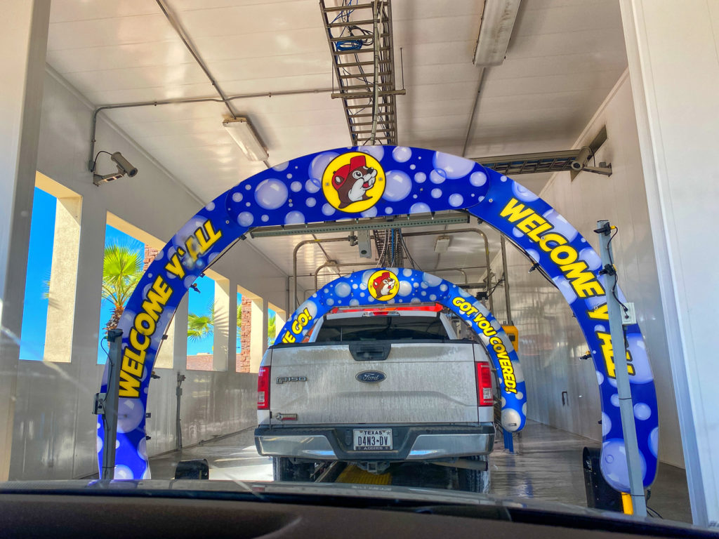 'Welcome y'all' bij Buc-ee's, de grootste car wash ter wereld!