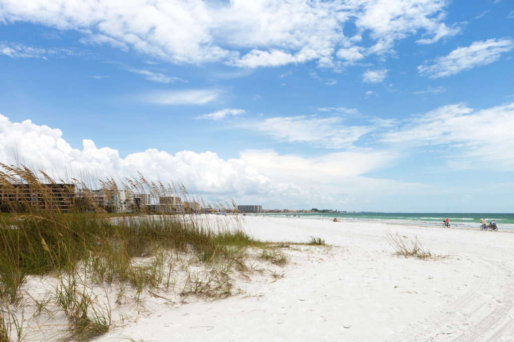 Siesta Key Beach in Florida