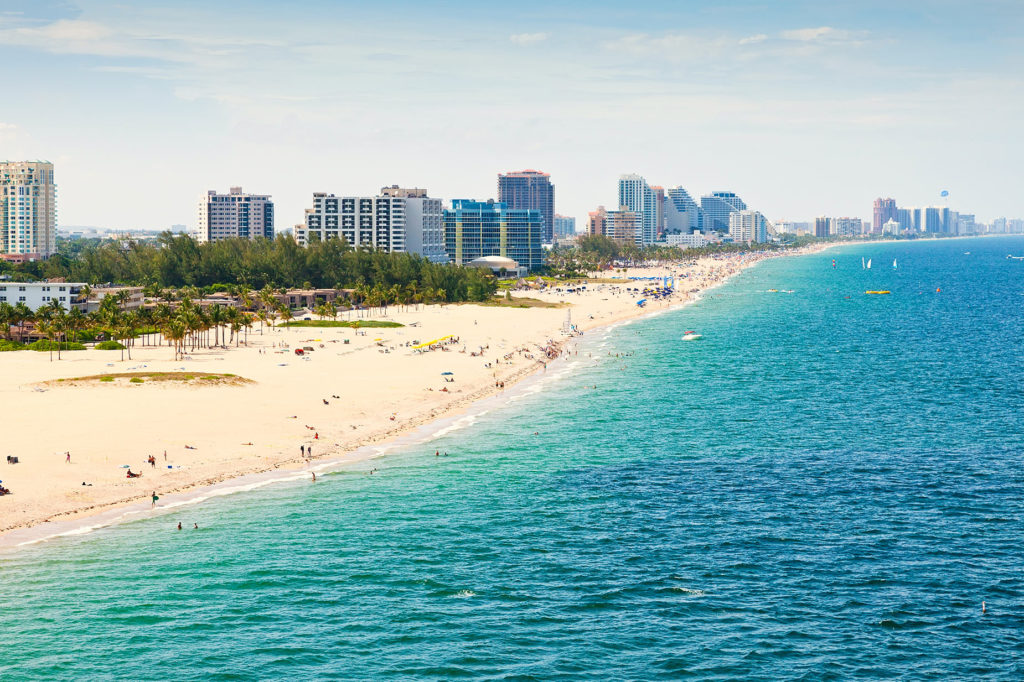 Stranden van Fort Lauderdale