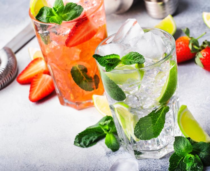 Het recept voor een lekkere strawberry Mojito