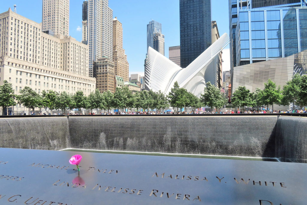 9/11 memorial in New York