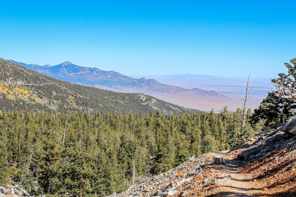 Wandelen in Great Basin National Park in Nevada