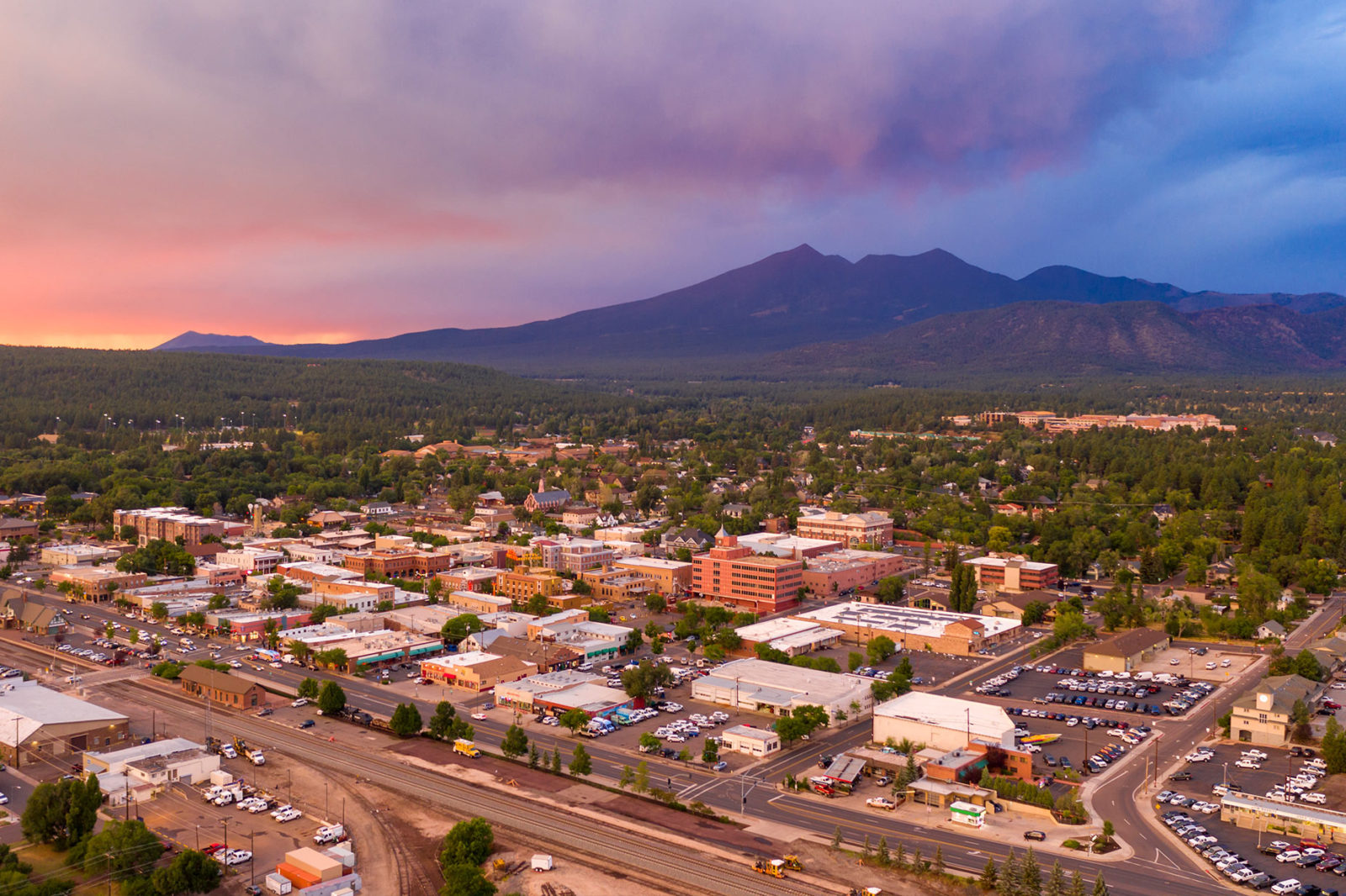 Flagstaff in Arizona