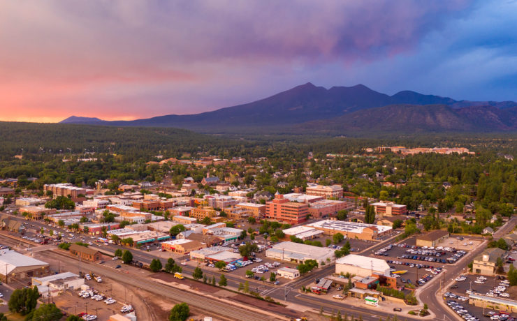 Flagstaff in Arizona