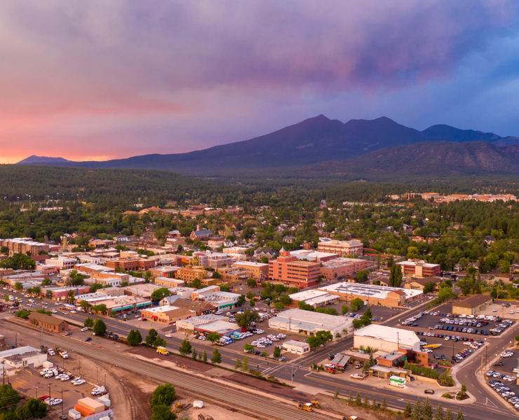 Flagstaff in Arizona