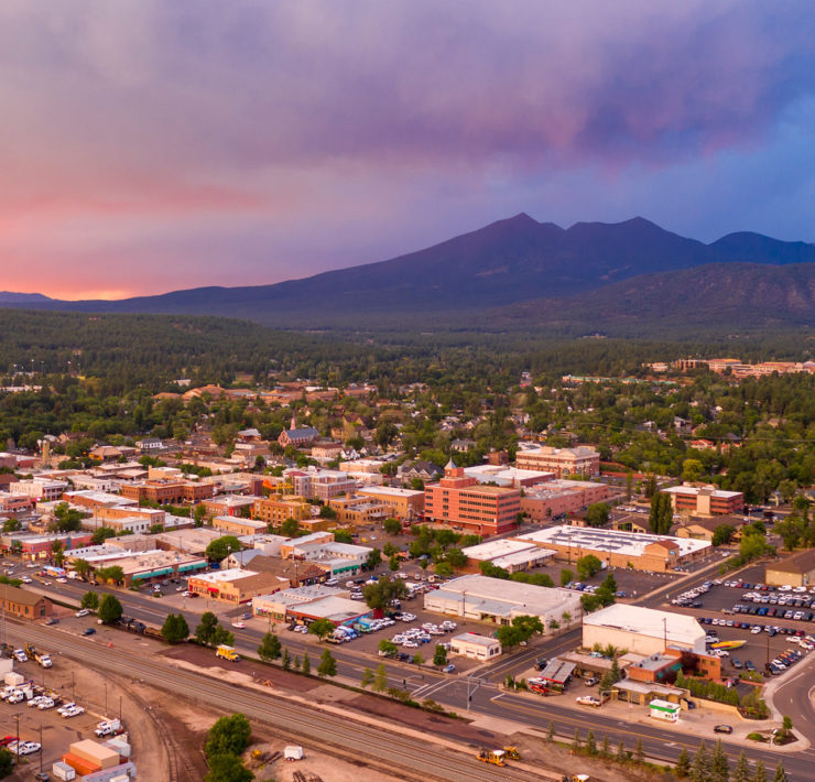 Flagstaff in Arizona