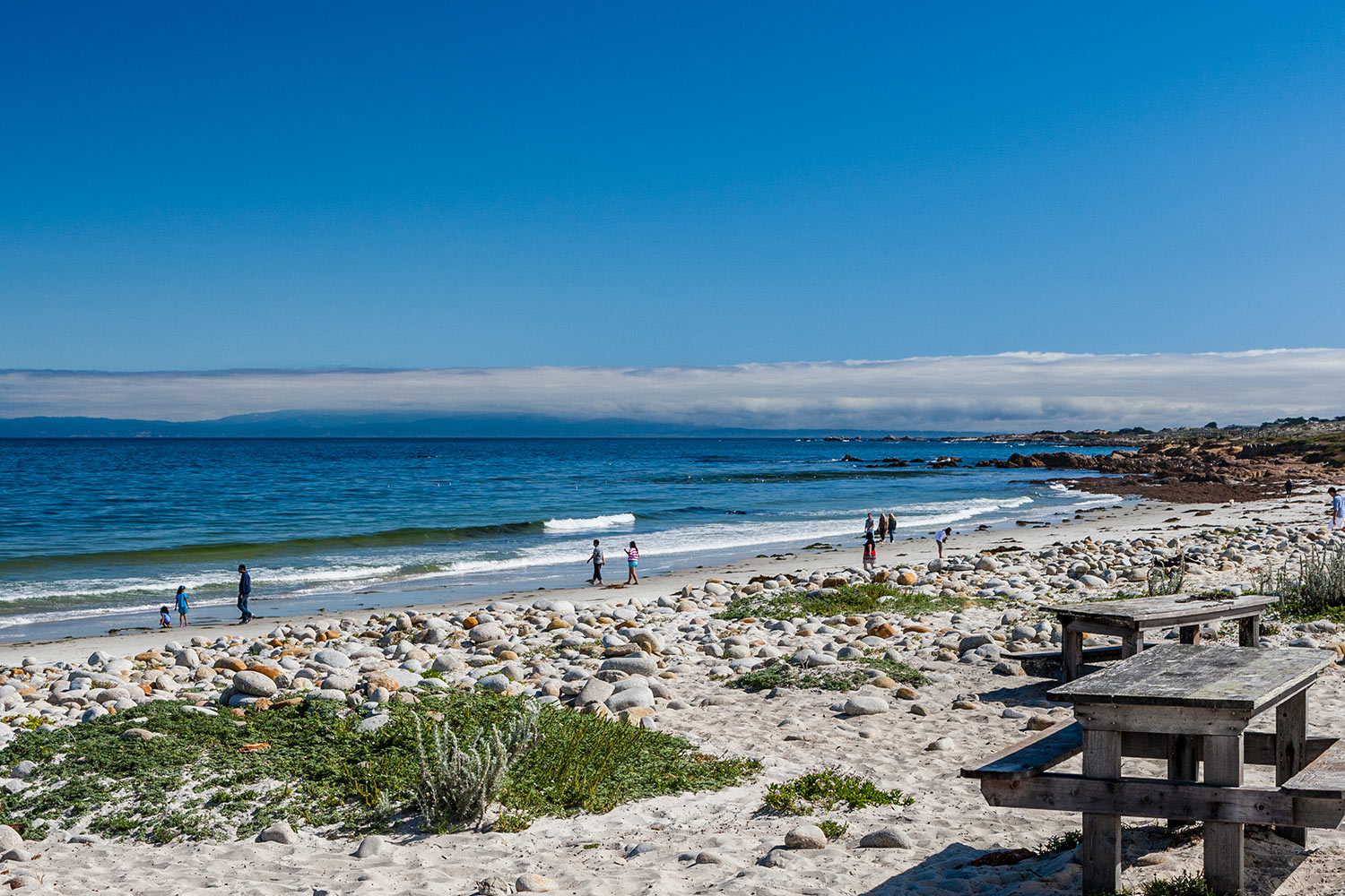 Sawmill Gulch op de 17 Mile Drive