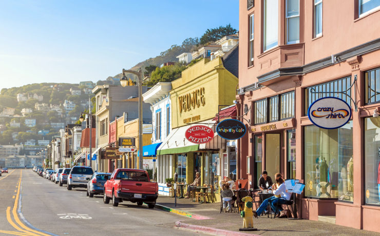 Sausalito in Californië