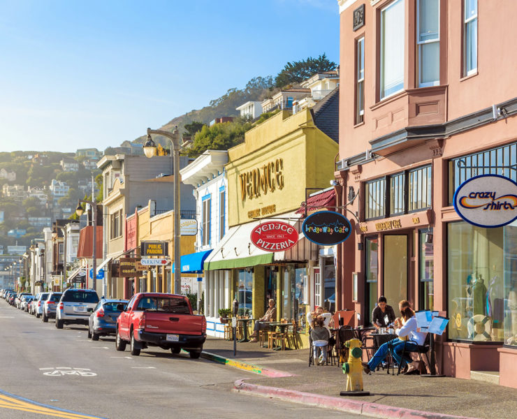 Sausalito in Californië