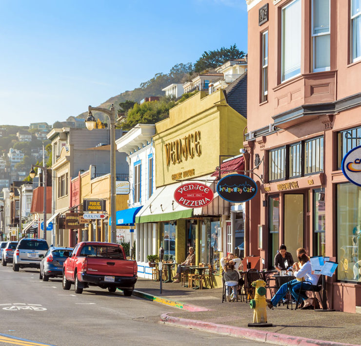 Sausalito in Californië