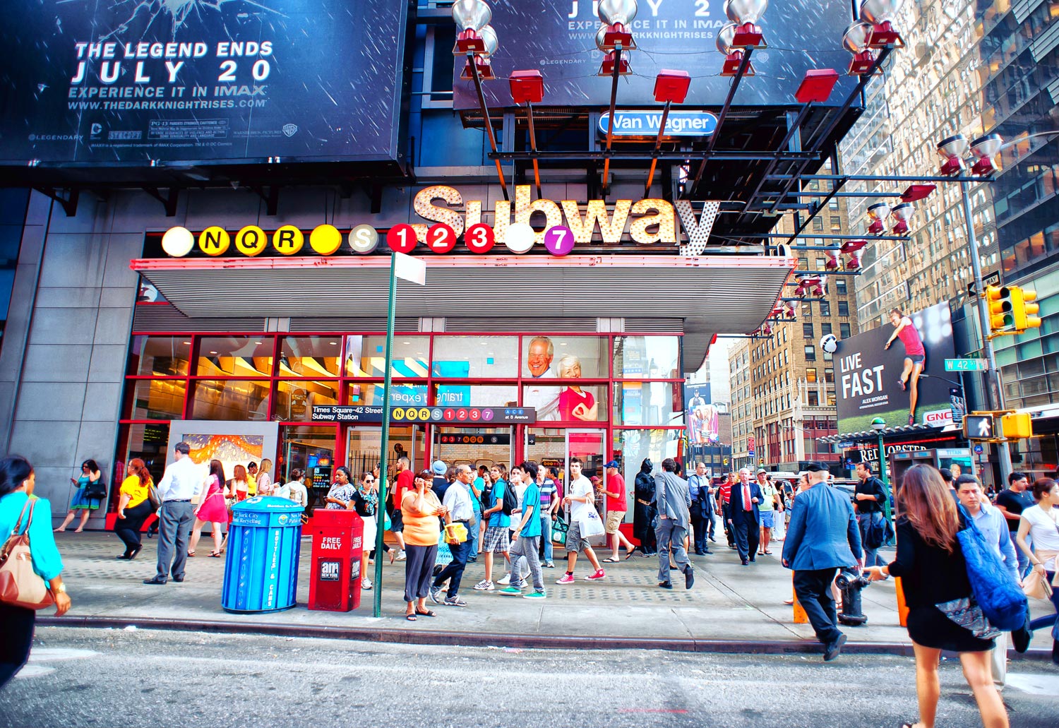 42nd Street Subway in New York City