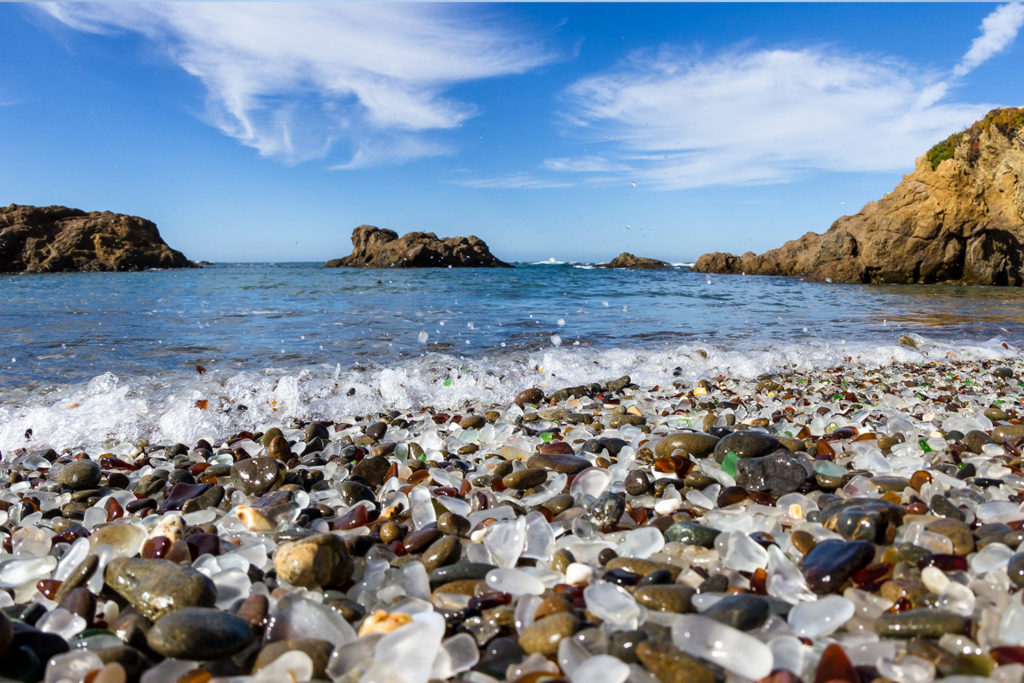 Glass Beach Californië