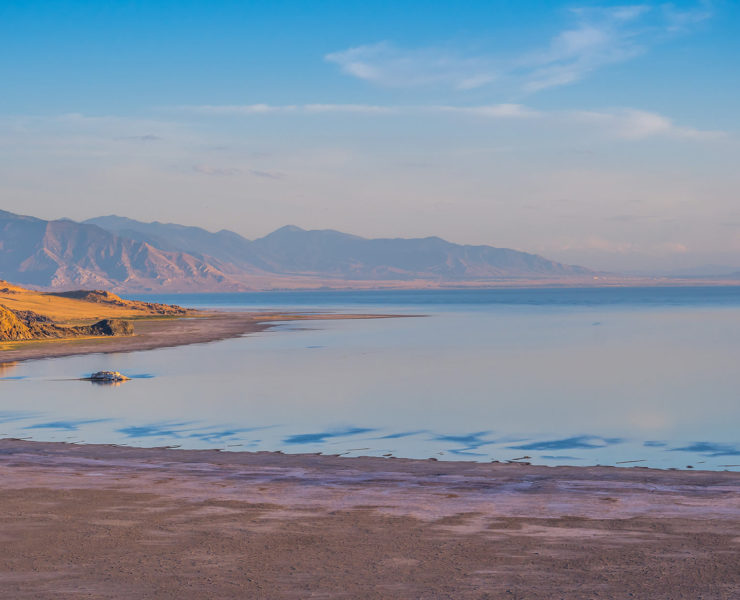 Antelope Island State Park in Utah