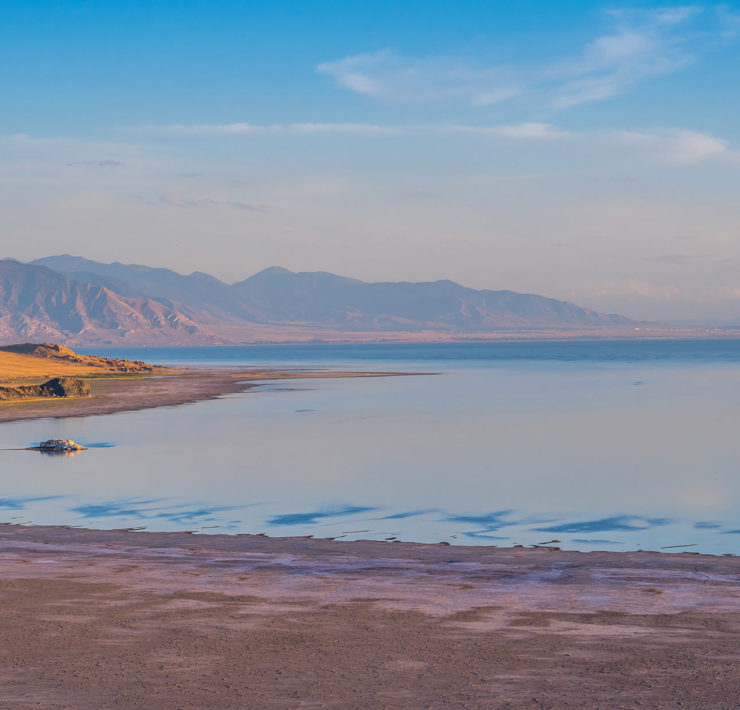 Antelope Island State Park in Utah