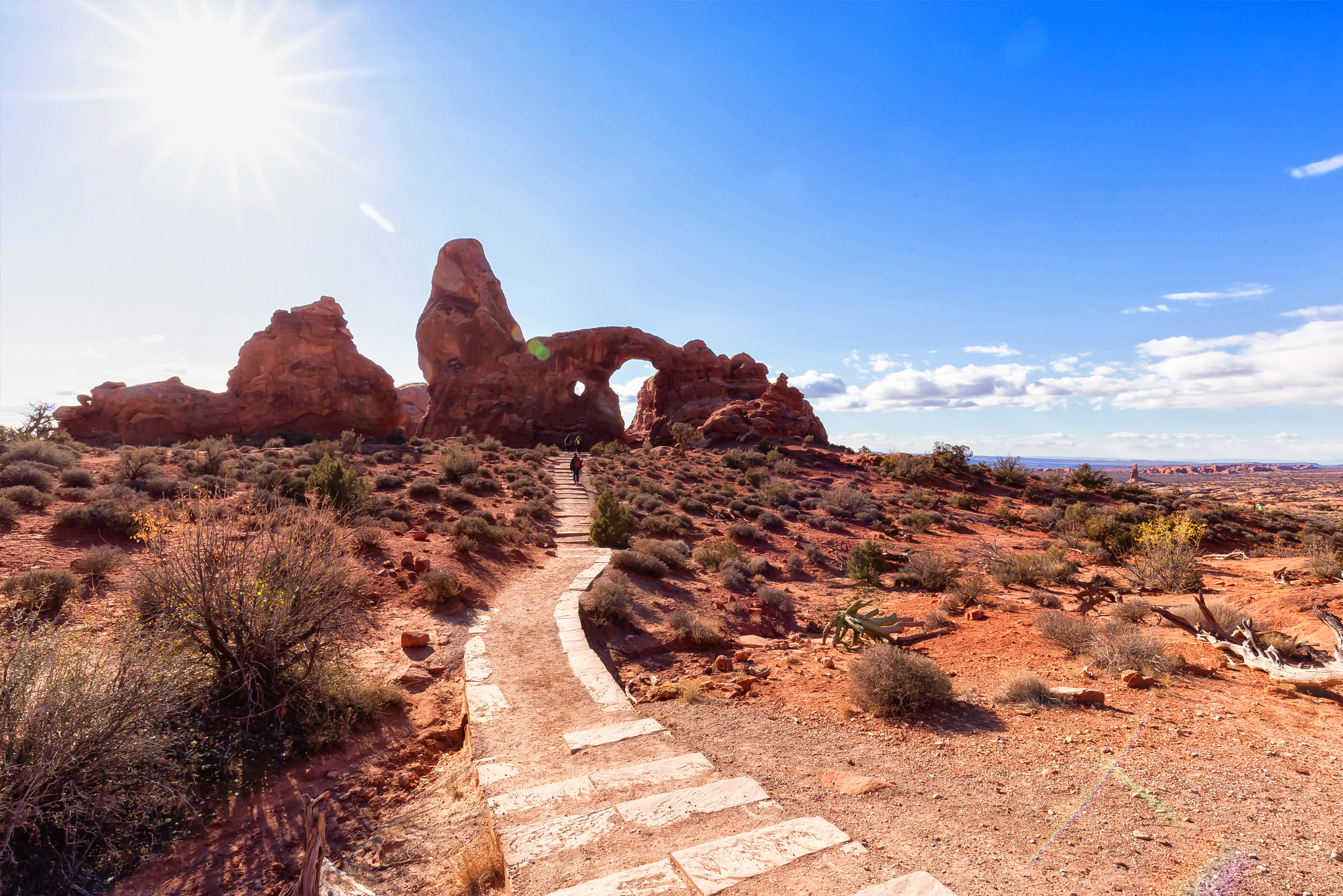 Arches is één van de Mighty 5 Nationale Parken in de staat Utah