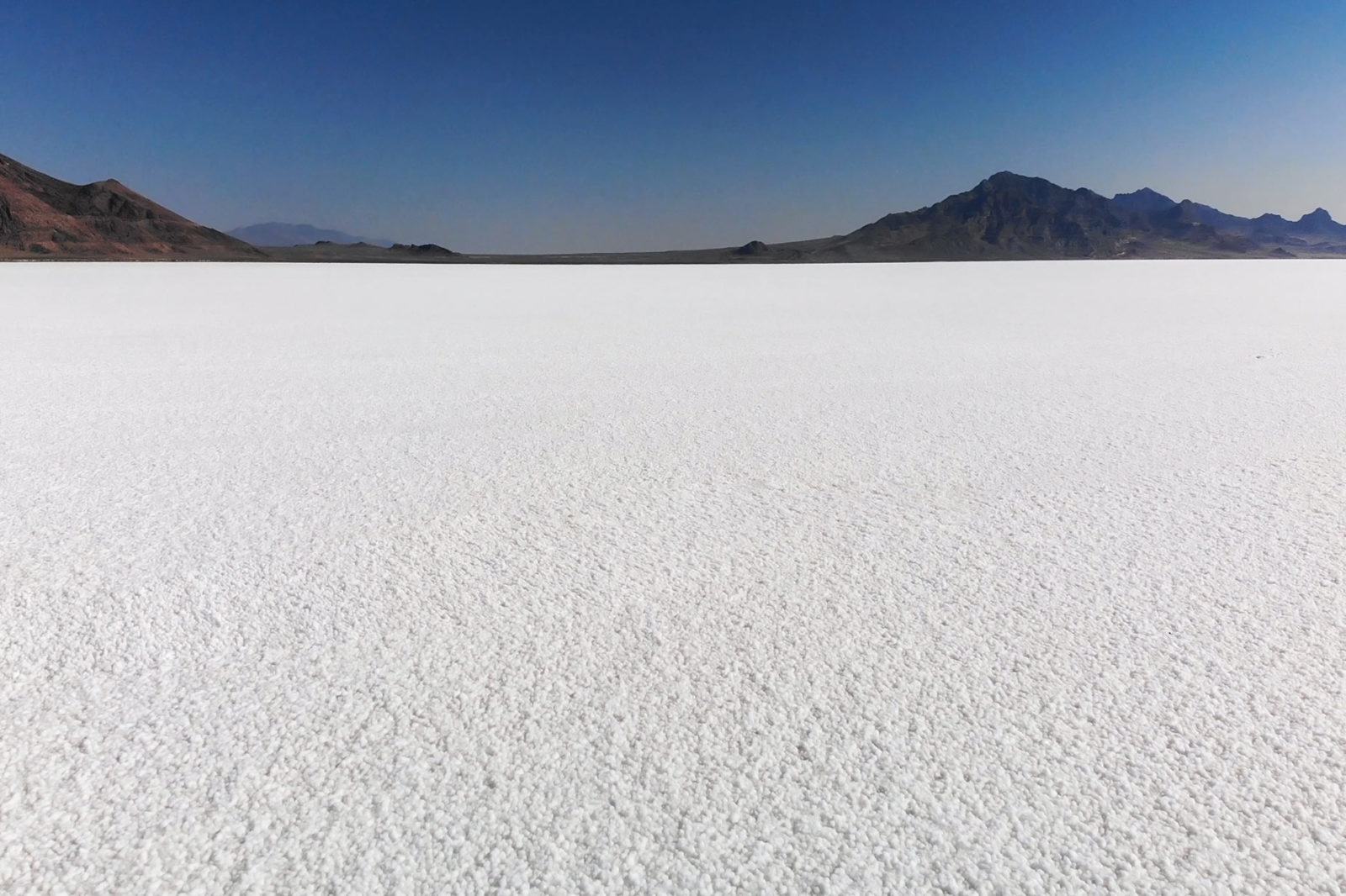 Bonneville Salt Flats in Utah