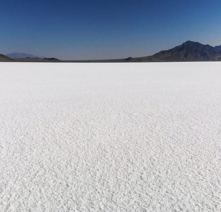 Bonneville Salt Flats in Utah