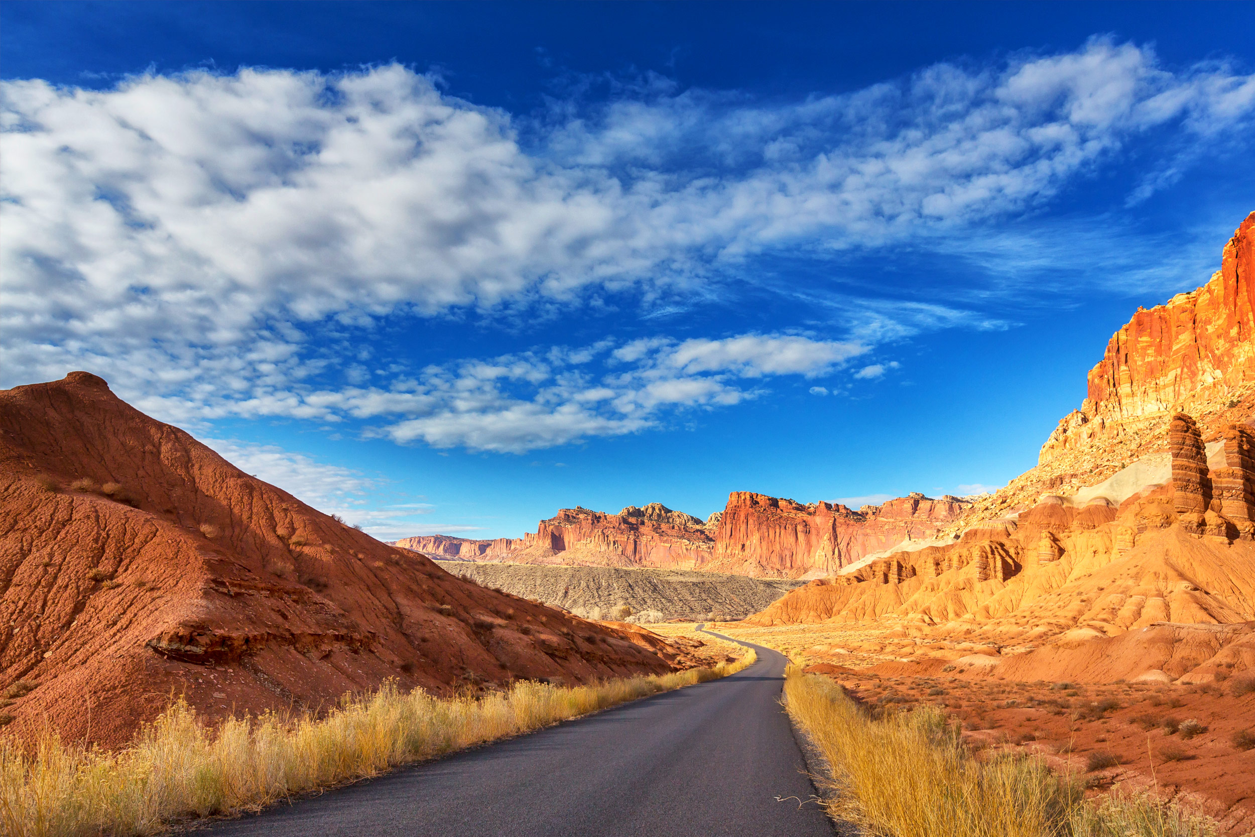 Capitol Reef is één van de Mighty 5 Nationale Parken in de staat Utah