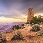 Desert View Watchtower in Grand Canyon National Park