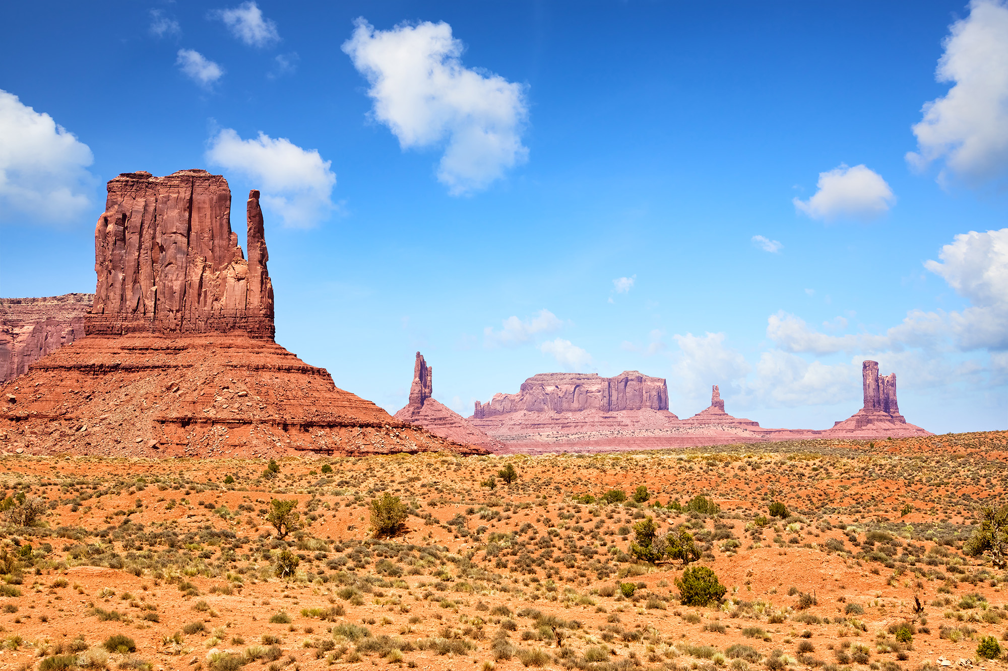 Monument Valley in de Amerikaanse staat Arizona