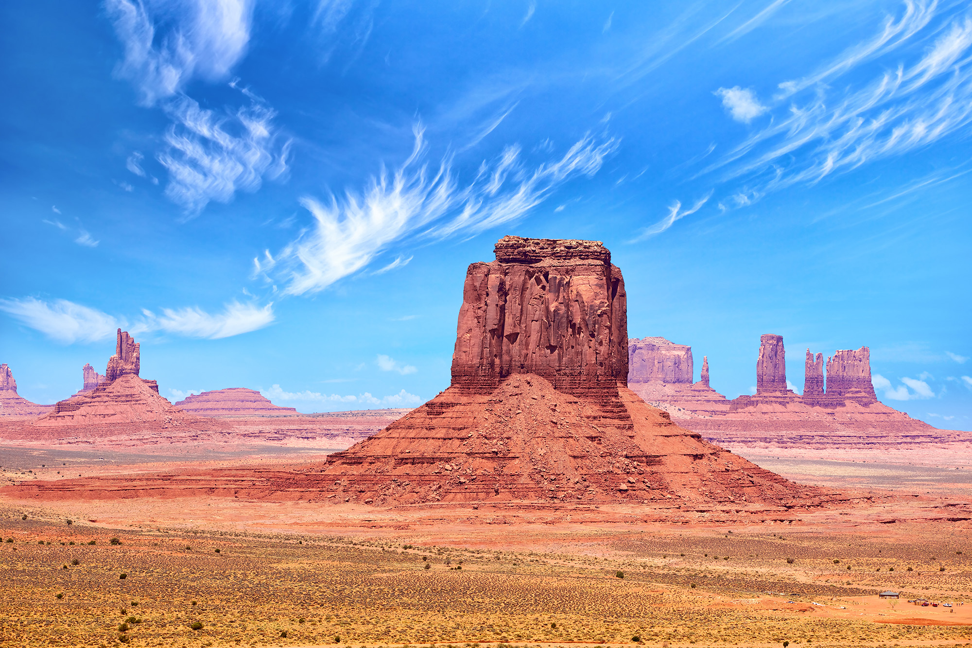 Monument Valley in de Amerikaanse staat Arizona