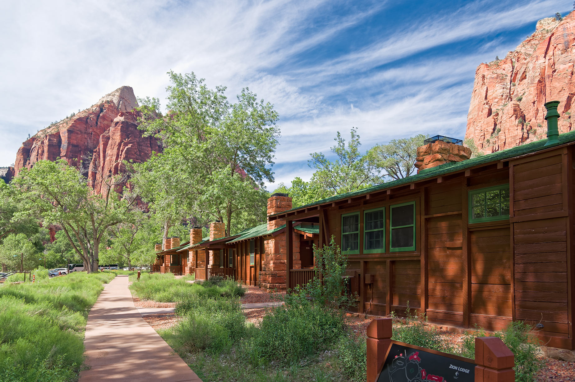 Zion Lodge in Zion National Park