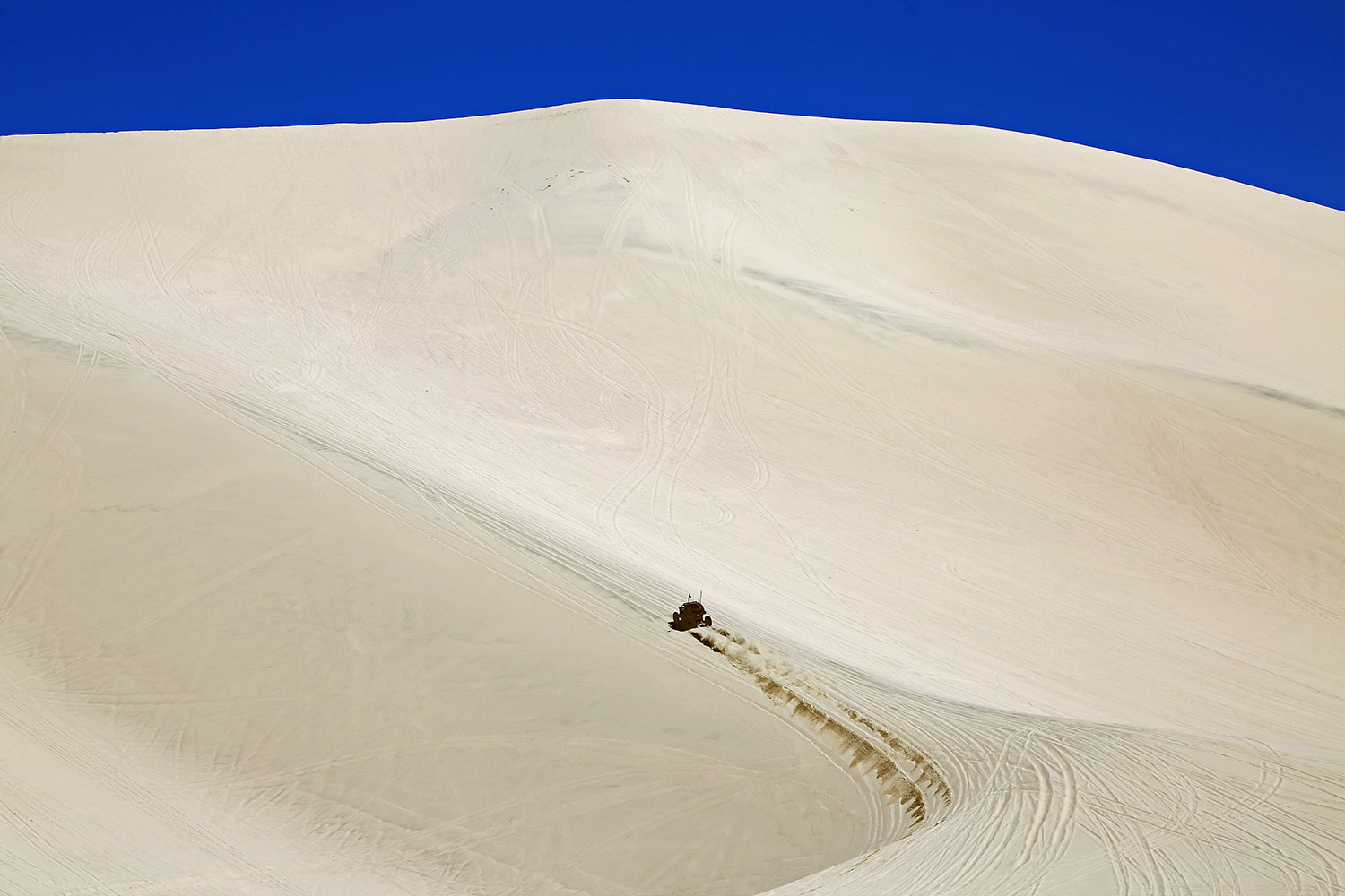 ATV tocht door de Mojave woestijn vanuit Las Vegas