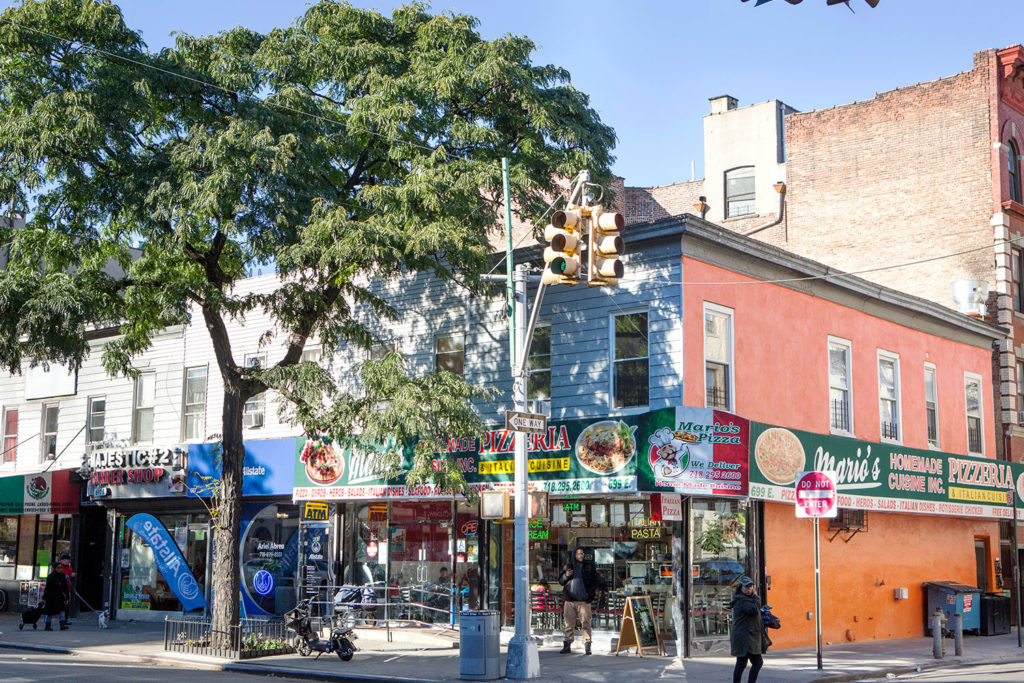 Arthur Avenue in de Bronx New York