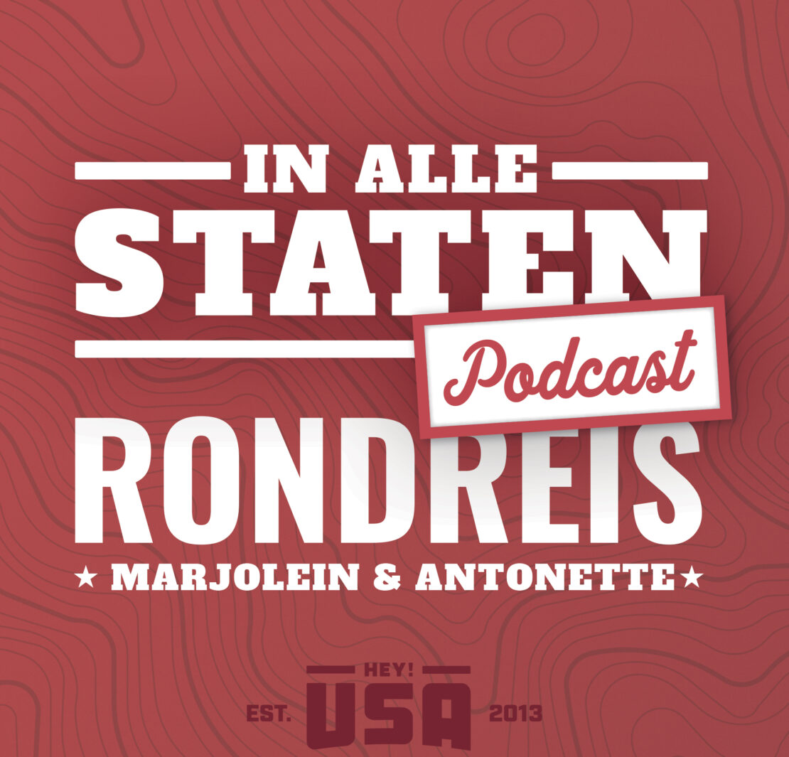 Amerika podcast 'In Alle Staten' aflevering 44 over de rondreis van Marjolein Linstra en Antonette Spaan