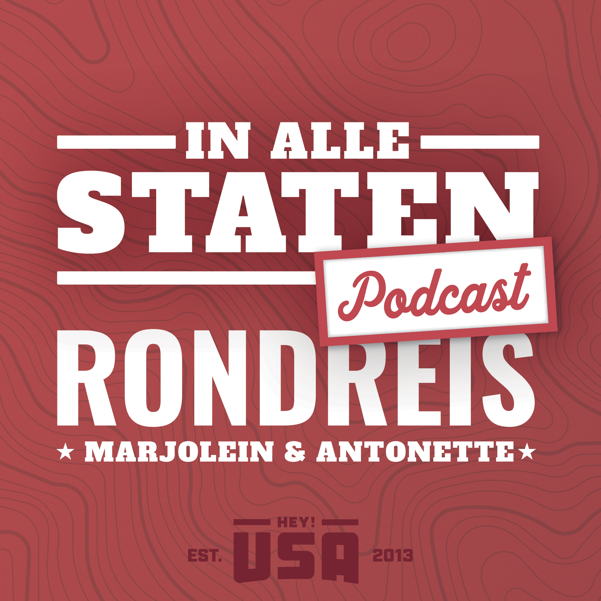 Amerika podcast 'In Alle Staten' aflevering 44 over de rondreis van Marjolein Linstra en Antonette Spaan
