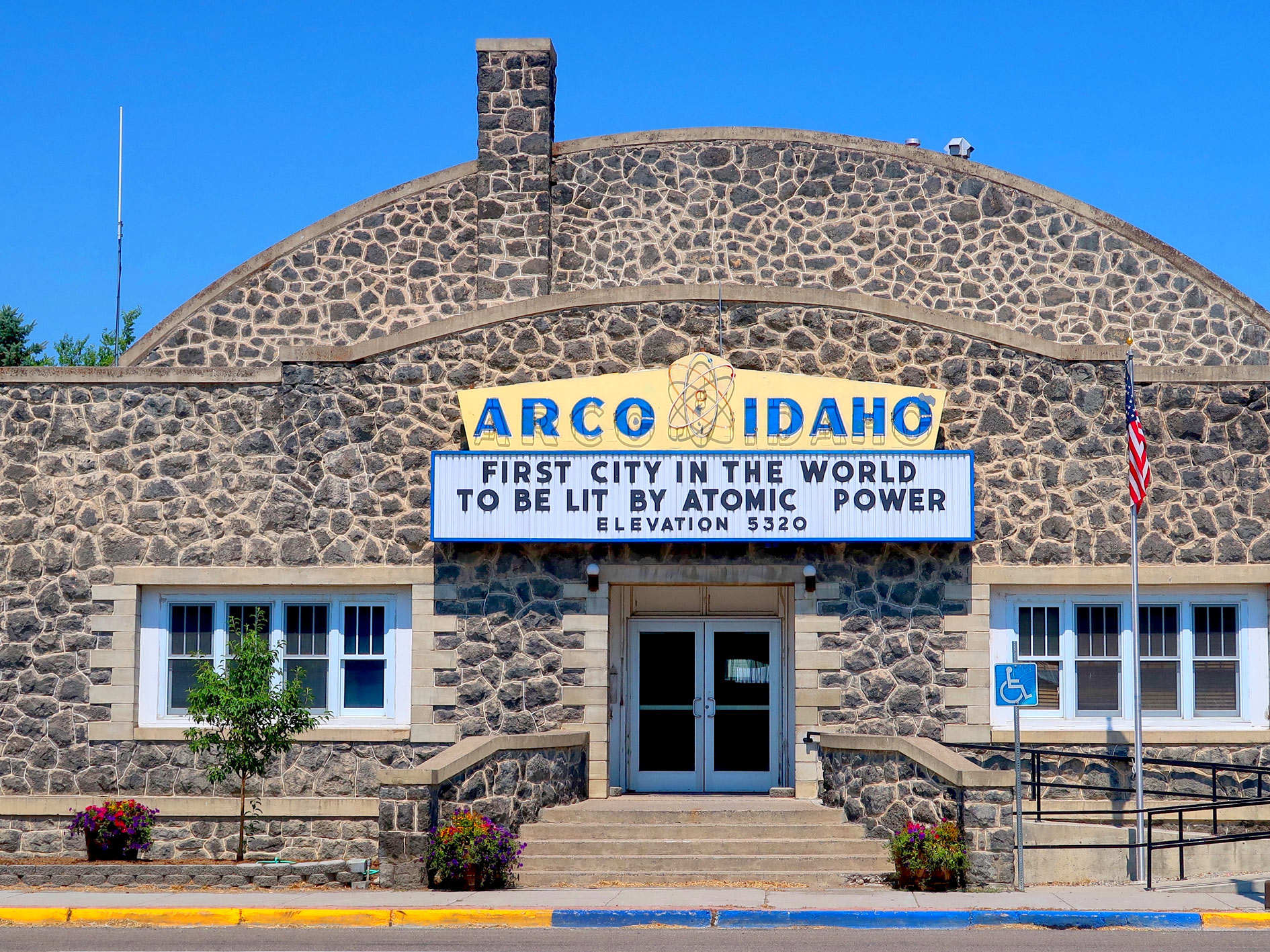 In Arco in Idaho werd atoomenergie uitgevonden In Arco in Idaho werd atoomenergie uitgevonden
