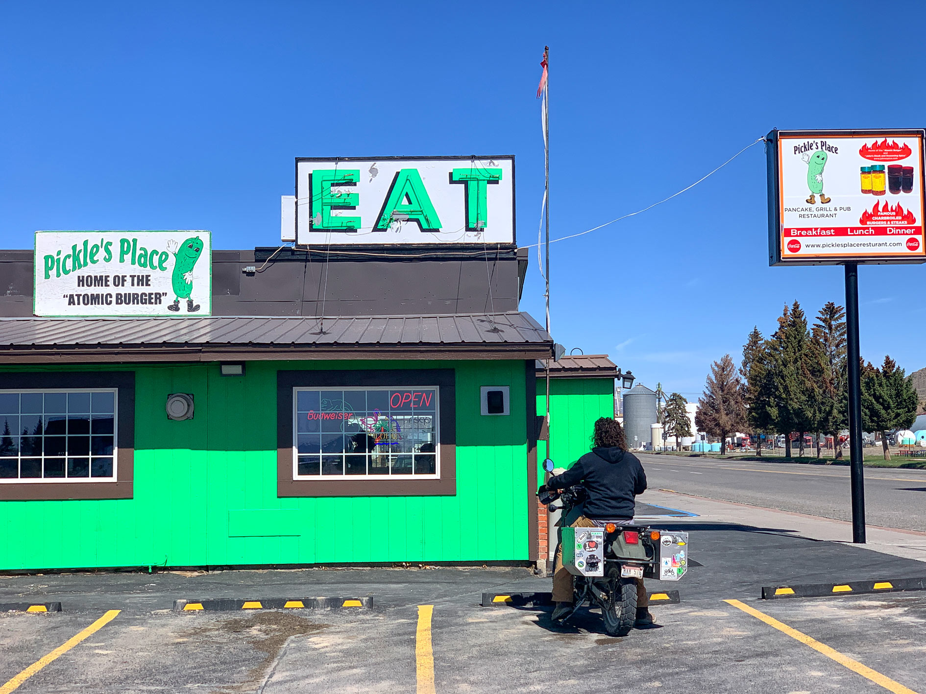 Pickles Place Diner in Arco, Idaho Pickles Place Diner in Arco, Idaho