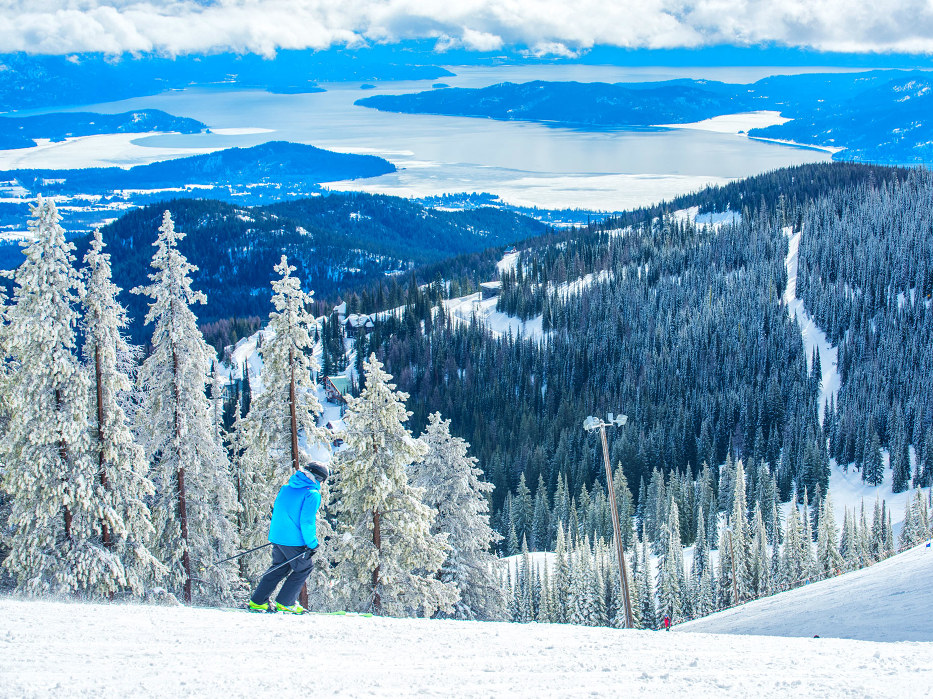 Schweitzer, het grootste skigebied van de staat Idaho