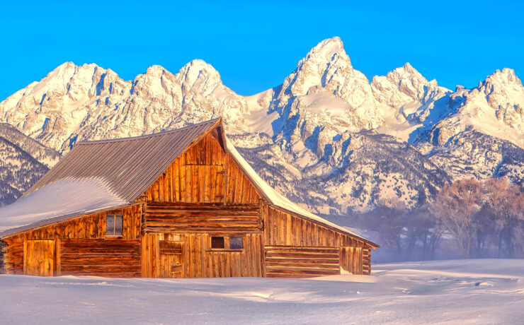Ervaar de winter in de Great American West: Idaho, North Dakota, South Dakota & Wyoming