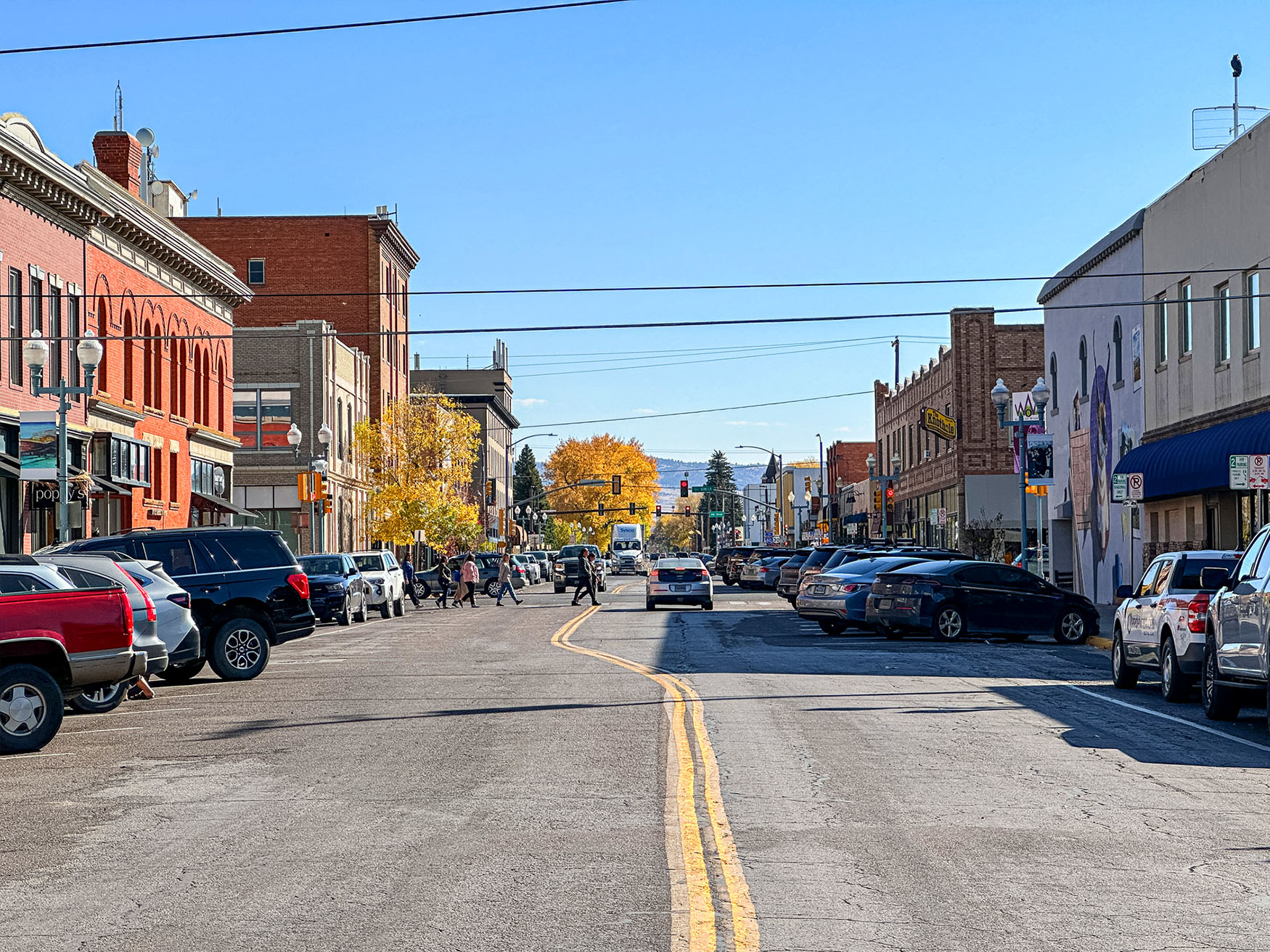 Main Street in Laramie, Wyoming Main Street in Laramie, Wyoming