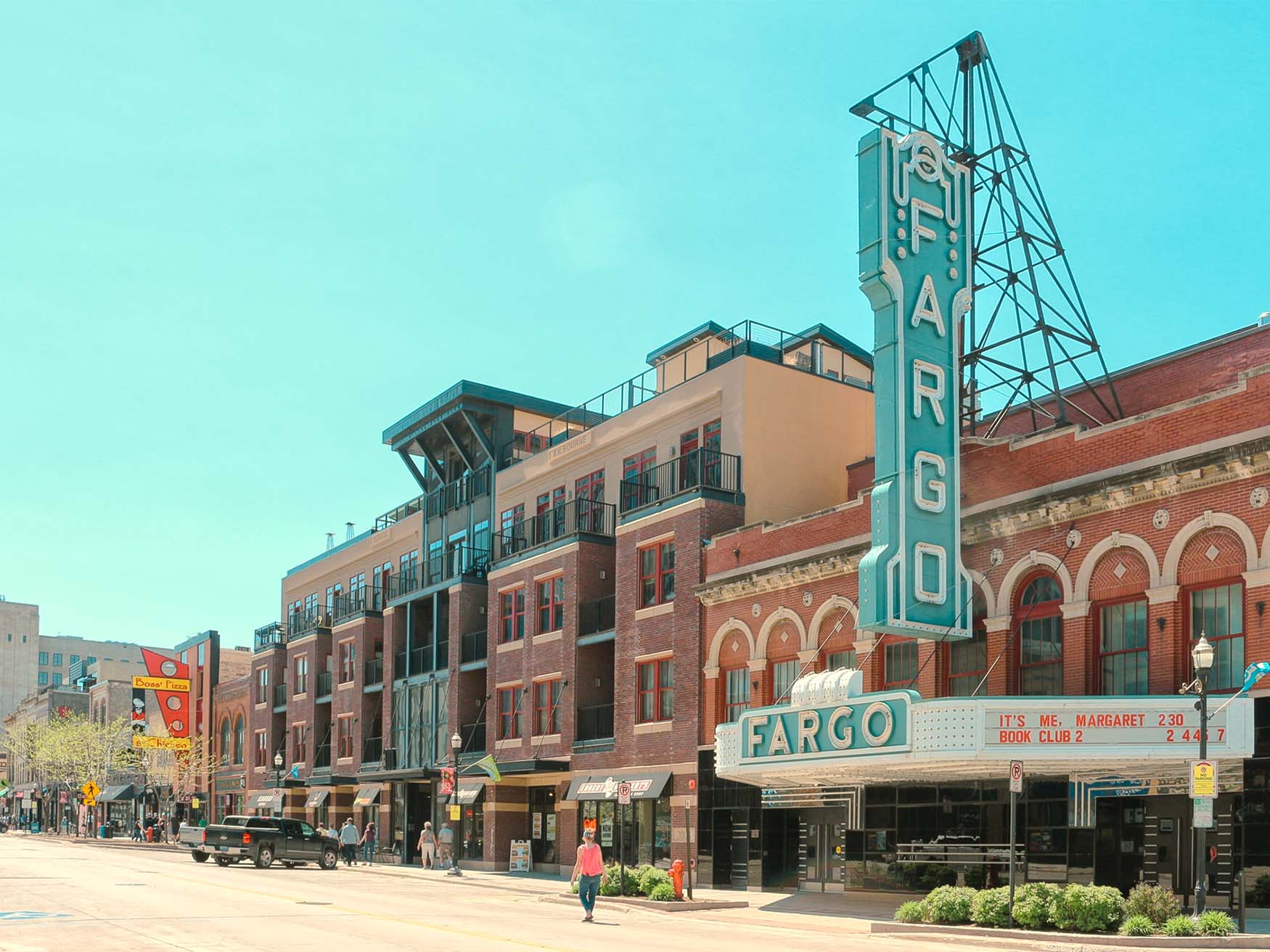 Broadway in Fargo, North Dakota Broadway in Fargo, North Dakota