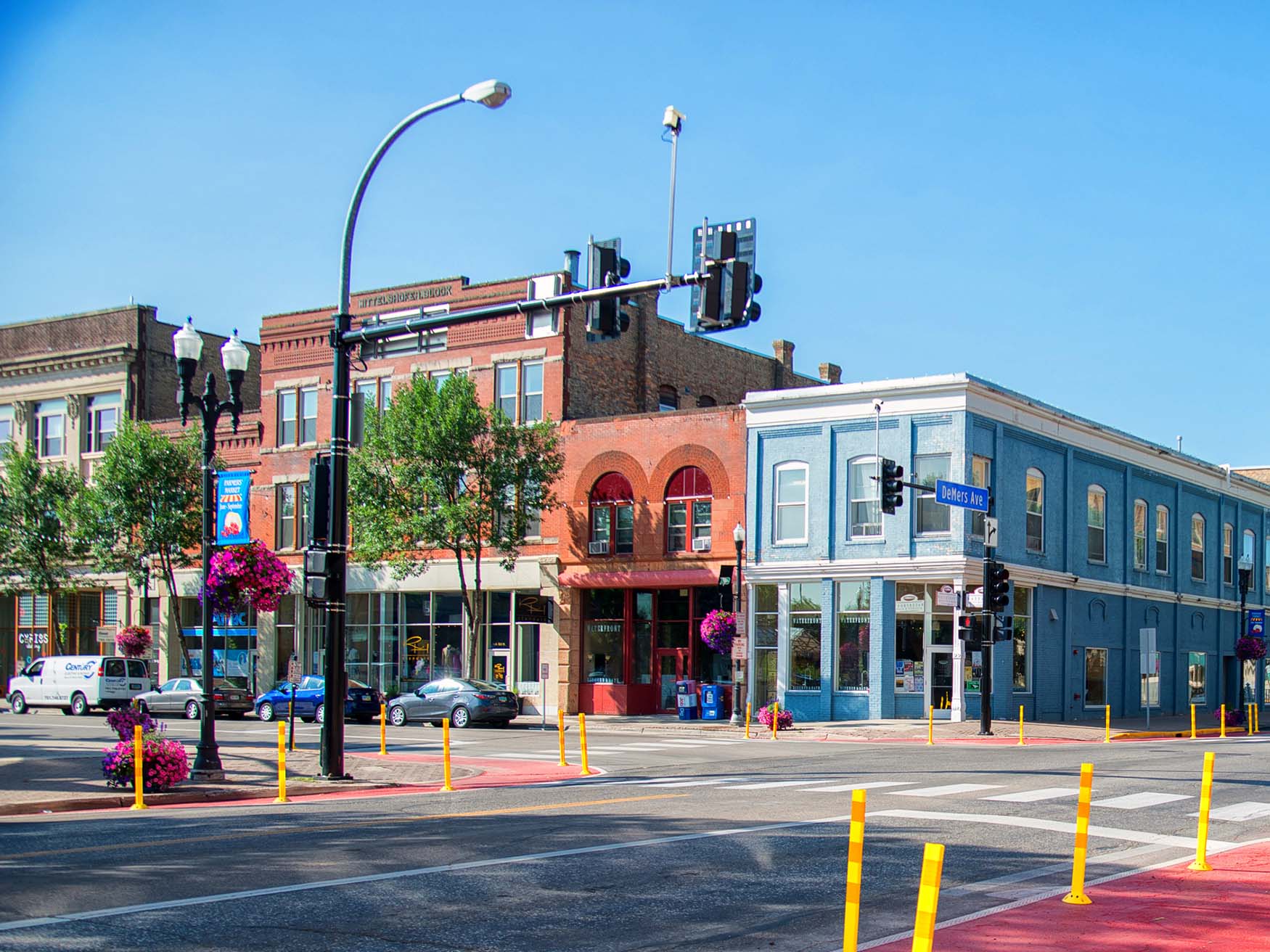 Downtown Grand Forks in North Dakota Downtown Grand Forks in North Dakota