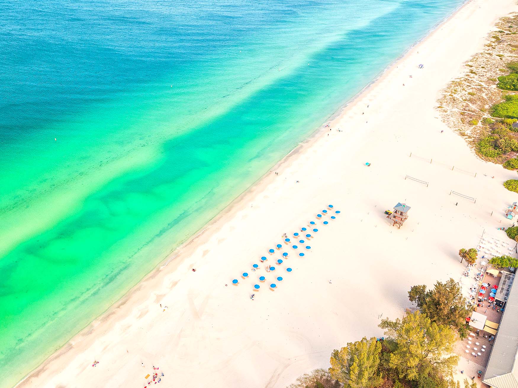 Dronebeeld van Manatee Public Beach Dronebeeld van Manatee Public Beach