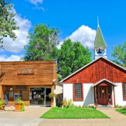 Het stadje Medora in North Dakota