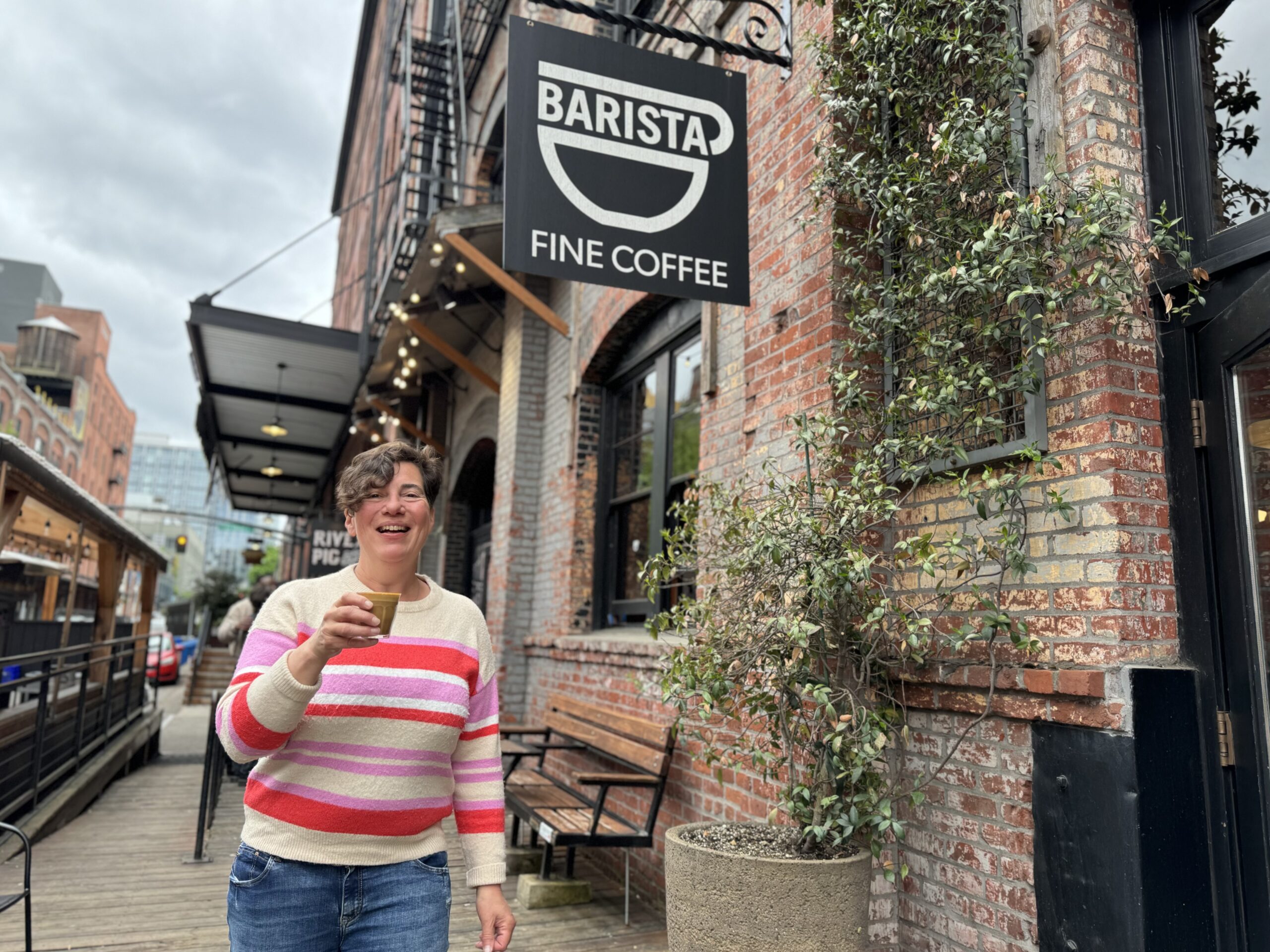 Hey!USA reisreporter Harmke Kraak op koffietour in Portland