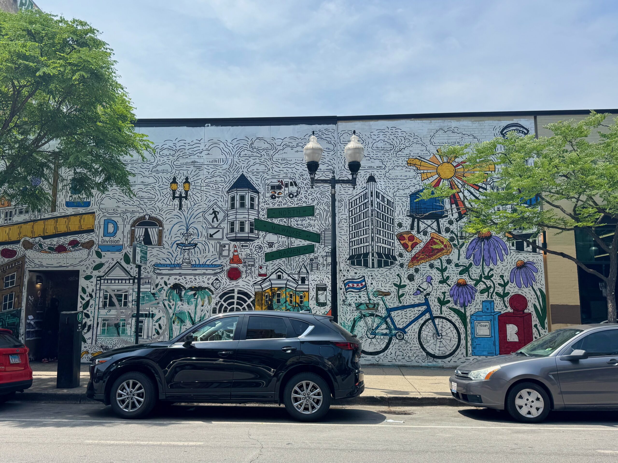 Streetart in Wicker Park, Chicago Streetart in Wicker Park, Chicago