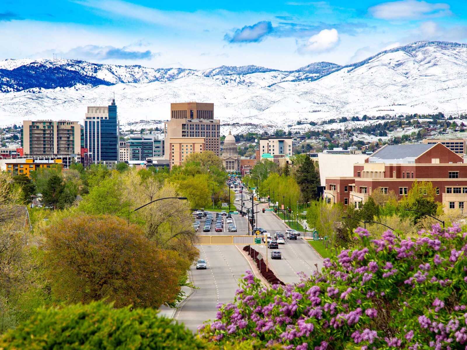 Boise in Idaho, ook wel bekend als The City of Trees