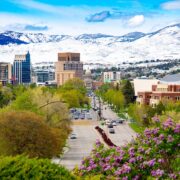 Boise in Idaho, ook wel bekend als The City of Trees