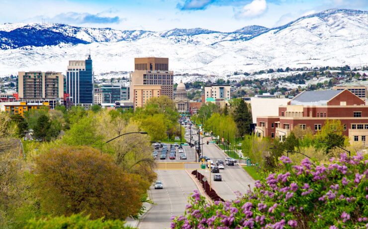 Boise in Idaho, ook wel bekend als The City of Trees