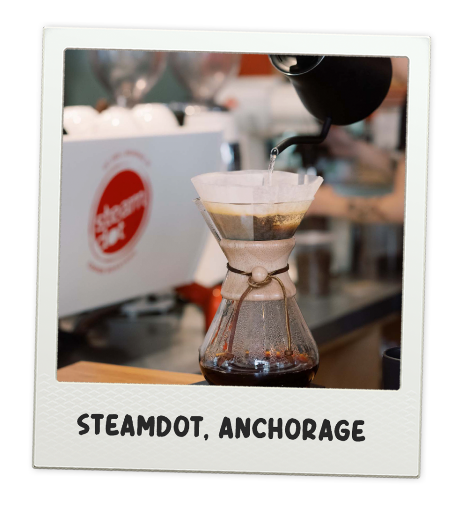 Steamdot Coffee, Anchorage Alaska