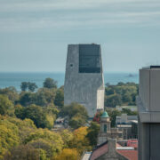 Het presidentiële museum Obama Center in Chicago