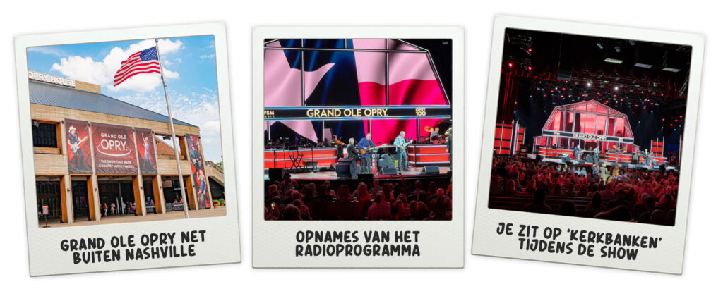 Live opnames van het radioprogramma in de Grand Ole Opry net buiten Nashville Live opnames van het radioprogramma in de Grand Ole Opry net buiten Nashville